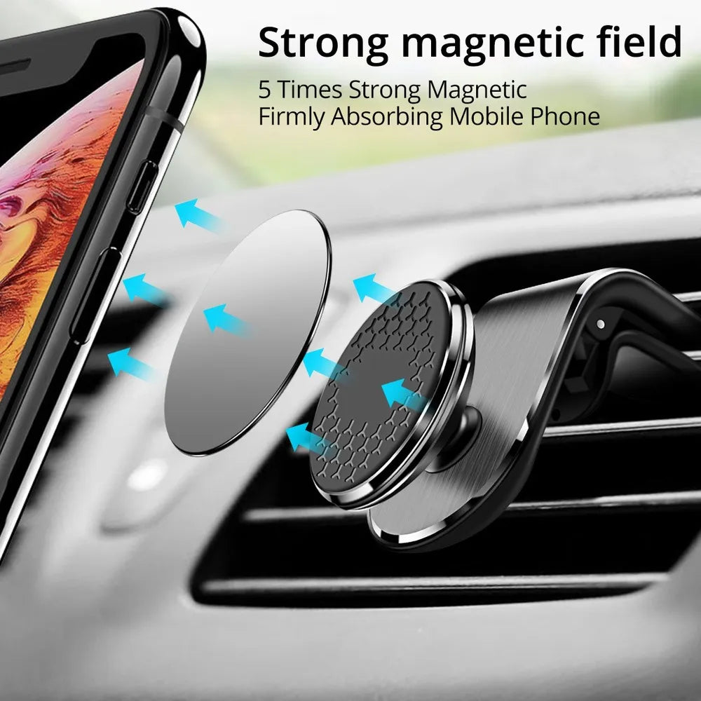 Soporte magnético para llevar tu celular en el auto. Apto para Xiaomi , Huawei, Samsung